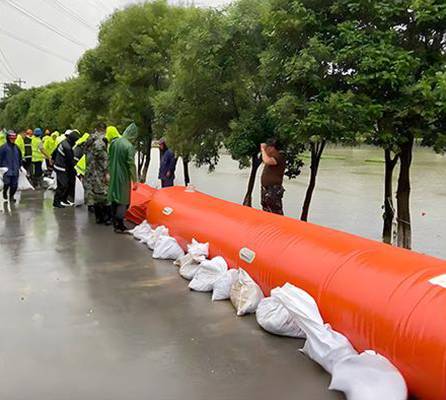 Передвижная раздувная резиновая плотина