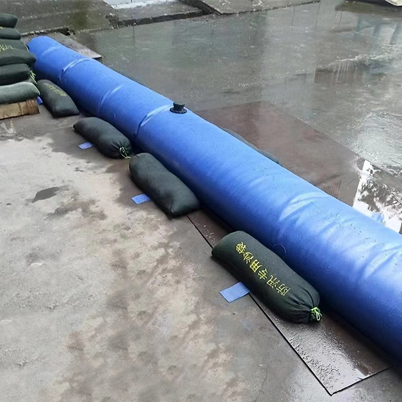 Перемещаемая надувная резиновая плотина