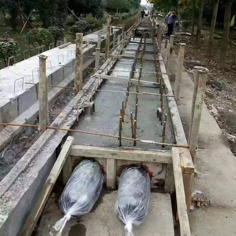 Легко ли установить надувной баллон из бетона?